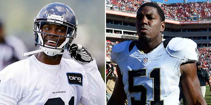 Two veterans, two directions: Antoine Winfield chose to retire after being released from the Seahawks, while the Saints kept Jonathan Vilma despite rumors that the health of his knee would put his job in danger.